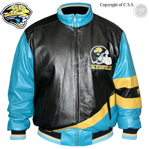 G-III Jacksonville Jaguars Genuine Leather Jacket LA53160-JJS