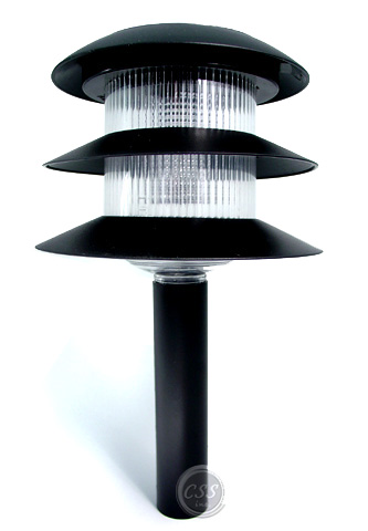 Amico Solar Powered Garden Light - 2 Tier Round LC103