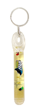 KEYCHAIN - TAMPA BAY DEVIL RAYS LIQUID KEYCHAIN LK530
