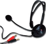 HEADPHONE AND MIC - LABTEC HEADSET/BOOM MIC LVA8420