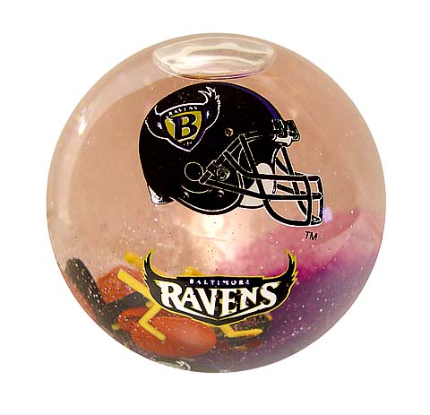 PAPER WEIGHT - BALTIMORE RAVENS LIQUID PAPER WEIGHT LW131