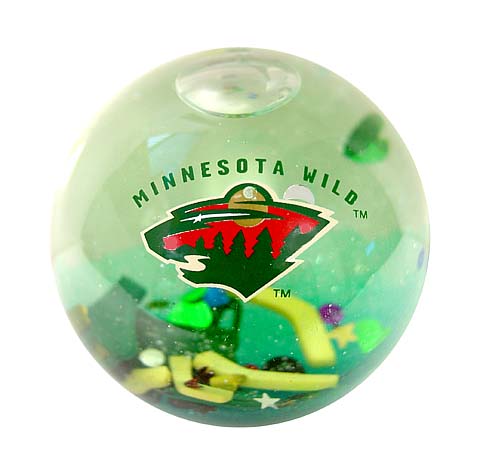PAPER WEIGHT - MINNESOTA WILD LIQUID PAPER WEIGHT LW322