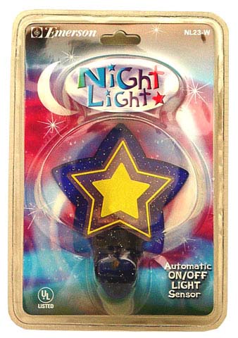 Emerson Star Automatic Night Light NL23-W