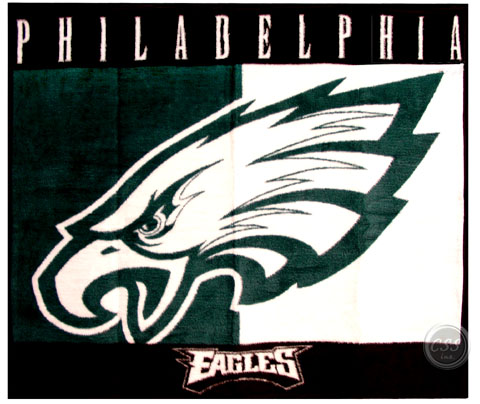Philadelphia Eagles - Philadelphia Eagles Throw Blanket 60 Inch x 50 Inch with Free Shipping NLFEB