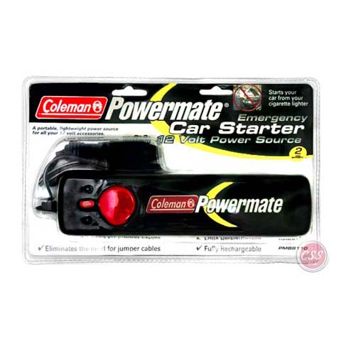 Coleman Powermate PMB8110 Emergency Car Starter with 12V Power Source PMB8110