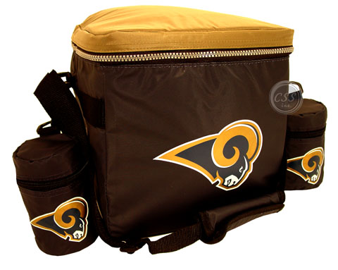 St. Louis Rams Beverage Cooler - Rams On The Go Portable Beverage Cooler RAMSCOOLER
