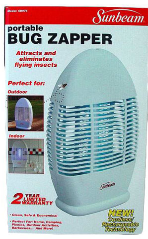 Sunbeam Cordless Rech. Bug Zapper SB975