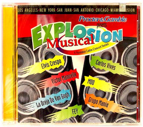 MUSICAL EXPLOSION CD VARIOUS ARTISTS (SPANISH) SPCD