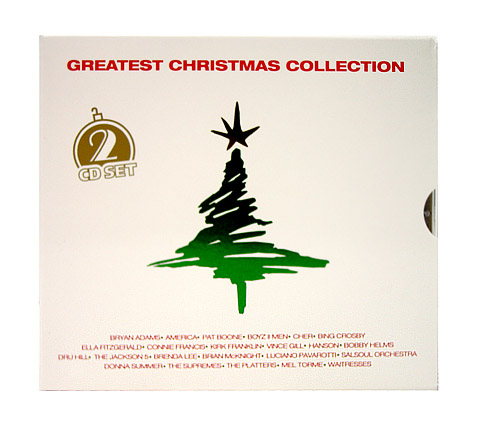 CHRISTMAS MUSIC CD: GREATEST CHRISTMAS COLLECTION 2 MUSIC CD SET SX01956