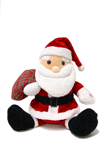 MUSICAL SANTA: MUSICAL SANTA 16 INCH PLUSH SXMSP