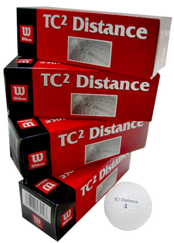 GOLF BALLS -  WILSON TC2 DISTANCE 20 PACK GOLF BALLS TC2D