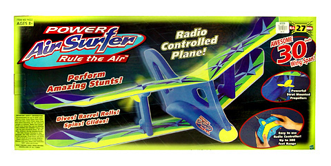 R/C PLANE - HASBRO POWER AIR SURFER RADIO CONTROLLED PLANE TY14022