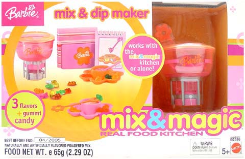 MATTEL BARBIE: MATTEL BARBIE MIX & DIP MAKER TYB3391