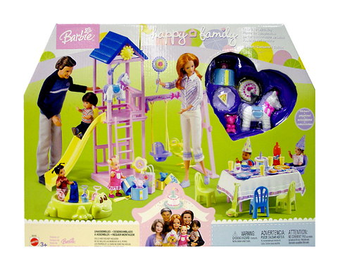 Barbie Happy Family 1st Birthday Playset TYB6292