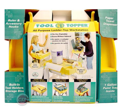 Ladder Top Workstation - Tool Topper - 5 Piece Ladder Top Workstation V19922-00