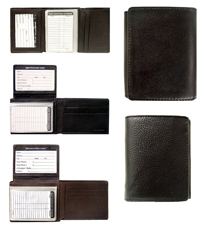 Mundi Mens Deluxe Leather Wallet Asst. W958854