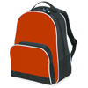 Red/Black Sport Backpack By Toppers