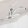 Peerless Washerless Single Handle Kitchen Faucet Chrome Finish